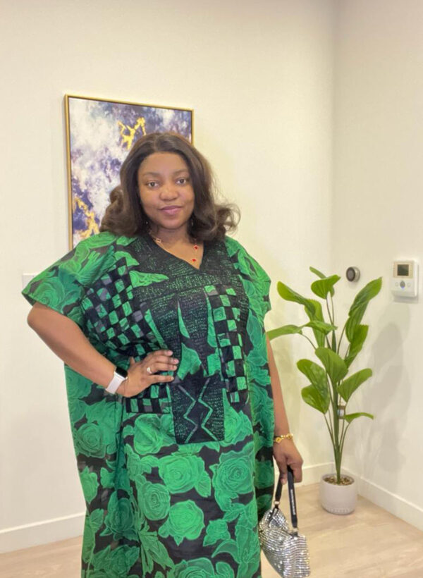 Rich Aunty Boubou (Green)